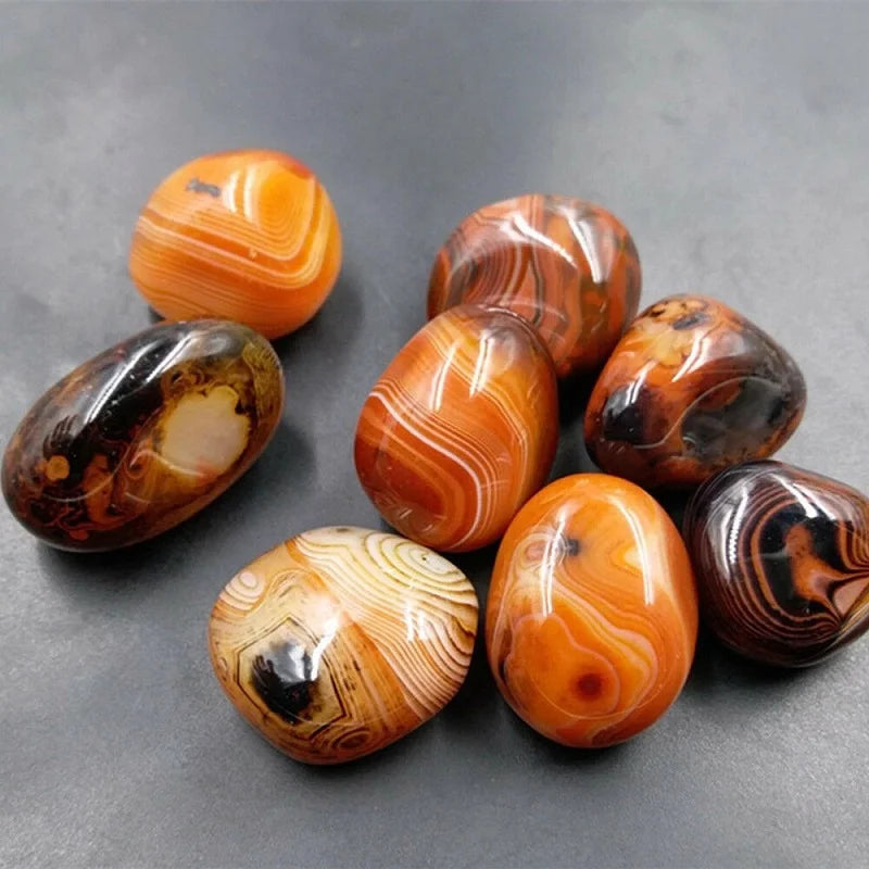 Natural high quality polished agate rough stone Madagascar I wish you good luck original gem health specimens beautiful souvenir