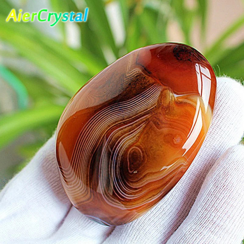 Natural high quality polished agate rough stone Madagascar I wish you good luck original gem health specimens beautiful souvenir