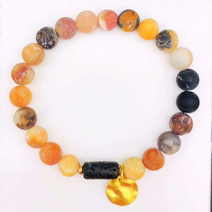 Sun Goddess Lava Stone Essential Oil Bracelet Amazon